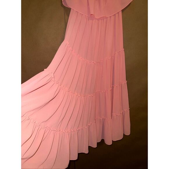 MISA Los Angeles Micaela Tiered Midi Dress - Picture 3 of 12